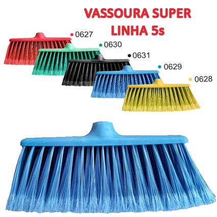 VASSOURA SUPER, LINHA 5S